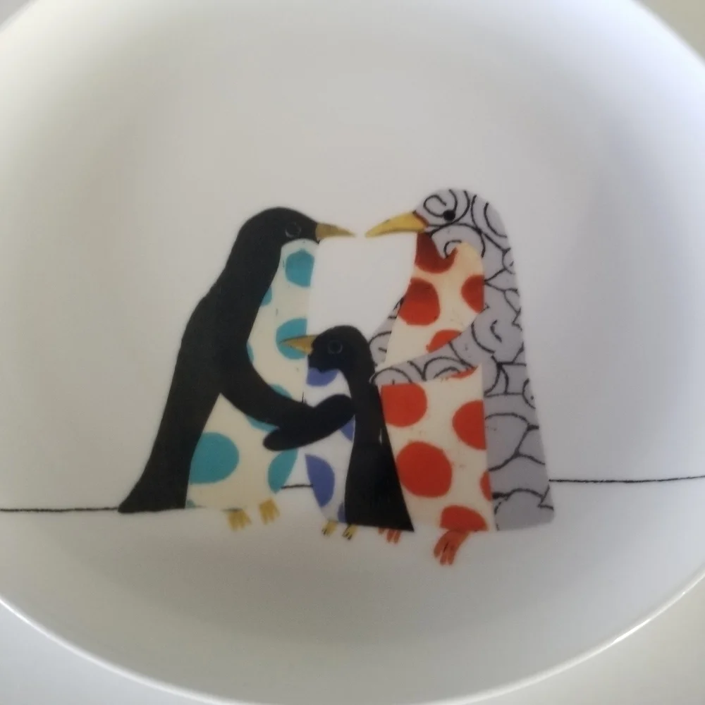 West Elm | Penguin Friends Salad Plate